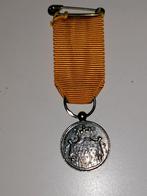Zilver miniatuur medaille trouwe dienst medaille model J, Verzamelen, Militaria | Algemeen, Ophalen of Verzenden, Landmacht, Nederland