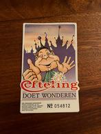 Efteling sticker & Efteling glas, Ophalen of Verzenden, Zo goed als nieuw