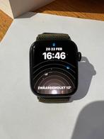 Apple Watch Series 7 Groen 45 mm sporten duiken wandelen., Ophalen, Gebruikt, Hartslag, IOS