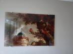 Schilderij glas 120 x 80cm "de menagerie", Ophalen