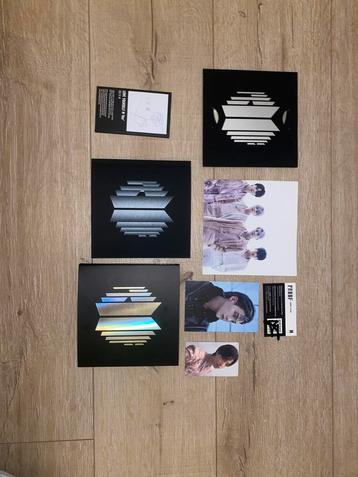 BTS proof album met JIMIN photocard en SUGA postcard