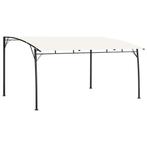 Zonneluifel 4x3x2,55 m crèmekleurig, Minder dan 4 meter, Nieuw, Paviljoen, Minder dan 5 meter
