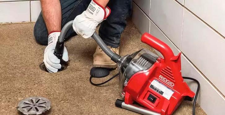 Rioolontstopper - Krachtige machine voor verstopte afvoeren, Doe-het-zelf en Verbouw, Buizen en Afvoer, Gebruikt, Overige typen