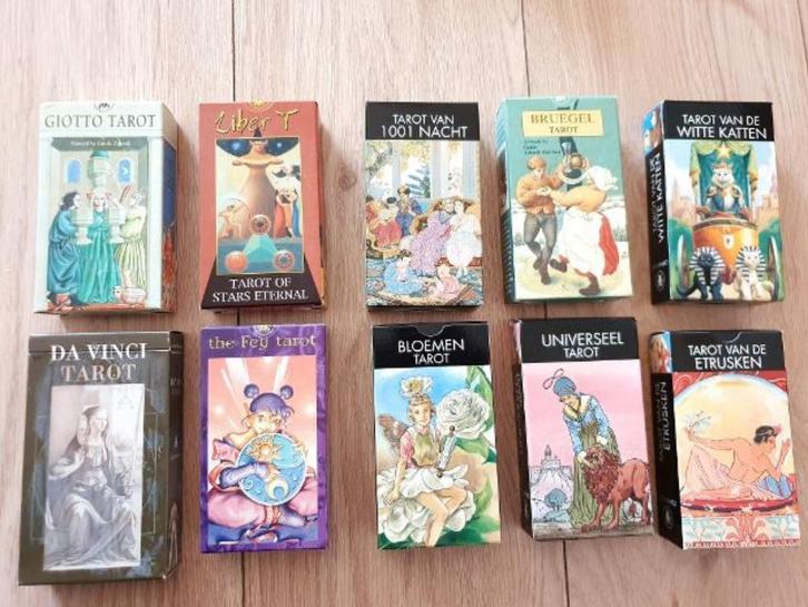 Diverse Tarot kaarten, Boeken, Esoterie en Spiritualiteit, Nieuw, Overige typen, Tarot of Kaarten leggen, Verzenden