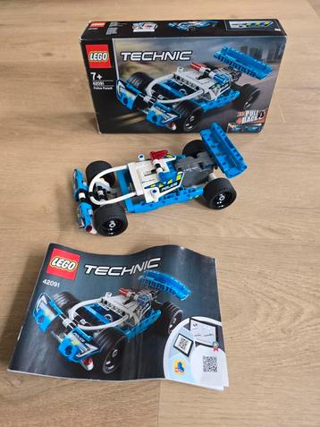 LEGO Technic 42091 Politieachtervolging beschikbaar voor biedingen