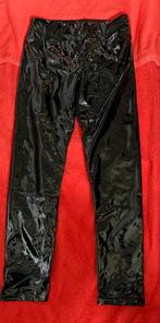 Zwarte Glanzende Lak Broek - Maat L. NIEUW!, Zwart, Maat 42/44 (L), Nieuw, Ophalen of Verzenden