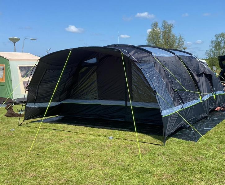 Prachtige oberlink Dallas 6 XL tunneltent, Caravans en Kamperen, Tenten, tot en met 6, Zo goed als nieuw, Ophalen