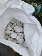 Witte carrara of crystal White stenen, Tuin en Terras, Grind, Keien en Split, Ophalen, Zo goed als nieuw, Split