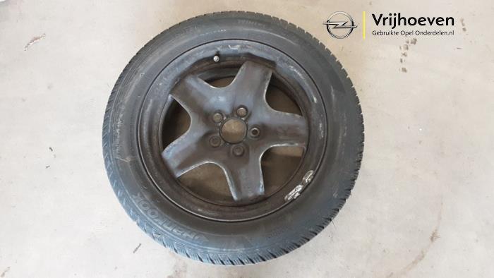 Reservewiel van een Opel Astra (Astra K 15-), Auto-onderdelen, Banden en Velgen, Velg(en), Personenwagen, Gebruikt, 3 maanden garantie