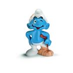 Smurf Bioscoop Schleich 20709 Stuntman gebroken been en kruk, Verzamelen, Smurfen, Ophalen, Nieuw, Klungelsmurf, Poppetje, Figuurtje of Knuffel