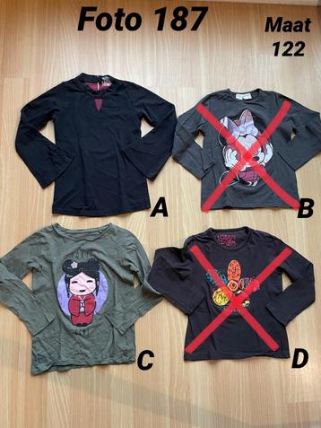 Longsleeve meisje maat 122 zgan *foto 187* beschikbaar voor biedingen