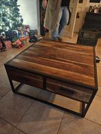 Feelings Elba Salontafel - Industrieel Design, 50 tot 100 cm, Vierkant, 50 tot 100 cm, Zo goed als nieuw