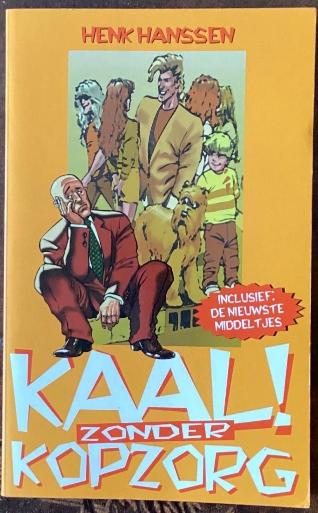 Kaal zonder kopzorg Auteur: Henk Hanssen, Boeken, Humor, Zo goed als nieuw, Ophalen of Verzenden