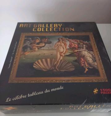 Nieuw art gallery collection puzzel, 1500 stukjes beschikbaar voor biedingen