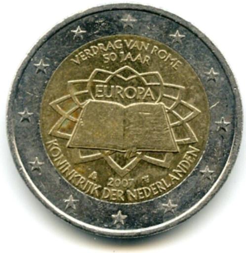 2 Euro Nederland 2007 - Circulatiemunt - Verdrag van Rome, Postzegels en Munten, Munten | Europa | Euromunten, Losse munt, 2 euro