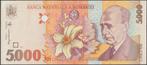 Roemenië 5000 lei 1998 aUNC p.107a (# 529), Postzegels en Munten, Bankbiljetten | Europa | Niet-Eurobiljetten, Verzenden, Overige landen