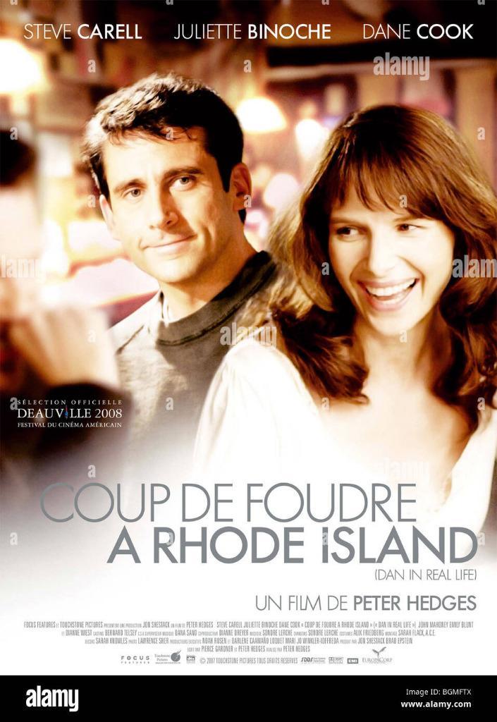 DVD DAN IN REAL LIFE JULIETTE BINOCHE STEVE CARELL DANE COOK, Cd's en Dvd's, Dvd's | Komedie, Zo goed als nieuw, Romantische komedie