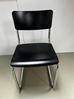 Thonet S43 Stoelen - Mart Stam - 6 stuks, Huis en Inrichting, Ophalen, Gebruikt, Zwart, Metaal