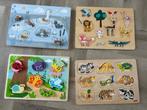 Houten puzzels dieren HEMA Goki Little Dutch, Kinderen en Baby's, Speelgoed | Kinderpuzzels, Ophalen, Zo goed als nieuw, Van hout