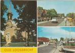 OUD LOOSDRECHT Kerk Dorpsgezichten Citroën 2 CV Daf, Verzamelen, Ansichtkaarten | Nederland, Gelopen, Noord-Holland, 1960 tot 1980