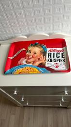 Vintage Kellogg’s dienblad en twee mokken., Gebruikt, Ophalen of Verzenden, Overige stijlen, Kop(pen) en/of Schotel(s)