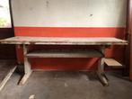 Oude vintage werkbank, Doe-het-zelf en Verbouw, Werkbanken, Ophalen, Gebruikt