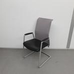 Sedus vergaderstoel - grijze rugnet/zwarte skai zitting, Ophalen, Gebruikt, Grijs, Vijf, Zes of meer stoelen