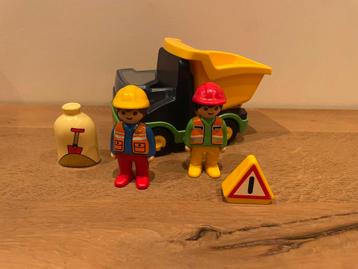 Playmobil Vrachtwagen met Poppetjes en Accessoires beschikbaar voor biedingen