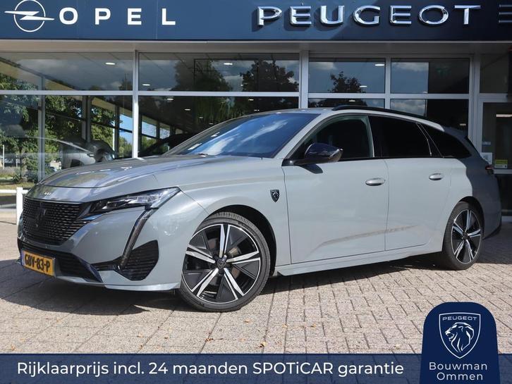 Peugeot 308 SW GT PureTech 130PK EAT8 Automaat, Rijklaarprij, Auto's, Peugeot, Bedrijf, Te koop, ABS, Airbags, Airconditioning
