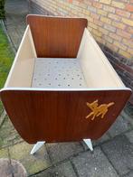 Vintage Kinderbedje met hertje, Ophalen, Gebruikt, Ledikant