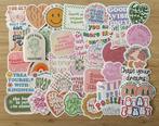 Pastel motiverende tekst stickers, Verzenden, Nieuw, Meerdere stickers