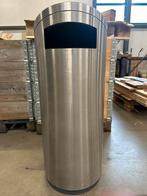 RVS afvalbak voor buiten, Ophalen, 40 liter of meer, Zo goed als nieuw, Rvs
