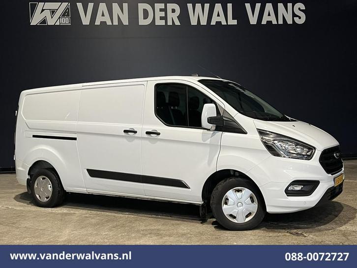 Ford Transit Custom 2.0 TDCI 131pk L2H1 Euro6 Airco | Apple, Auto's, Bestelauto's, Bedrijf, Te koop, ABS, Airconditioning, Alarm