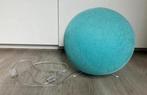 Cotton Ball Light staande lamp ‘aqua’ doorsnede 31 cm, Huis en Inrichting, Ophalen of Verzenden, Gebruikt, Overige materialen