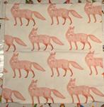 Kussensloop 50 x 50 cm Hema vosjes, Ophalen of Verzenden