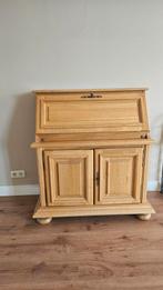 Houten Secretaire Bureau - 100x28x116, Ophalen, Gebruikt, Vintage