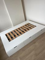 IKEA bed Nordli 140x200, Huis en Inrichting, Slaapkamer | Bedden, Ophalen, Gebruikt, Wit, Tweepersoons