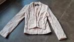 h&m mt 36 vintage beige jasje met strik sluiting met kant, Gedragen, Beige, Ophalen of Verzenden, Maat 36 (S)