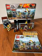 LEGO Jurassic World 75931 Dilophosaurus Aanval, Ophalen of Verzenden, Zo goed als nieuw, Complete set, Lego