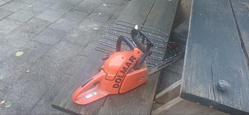 Dolmar kettingzaag, Doe-het-zelf en Verbouw, Gereedschap | Zaagmachines, Zo goed als nieuw, 1200 watt of meer, 70 mm of meer, Ophalen of Verzenden
