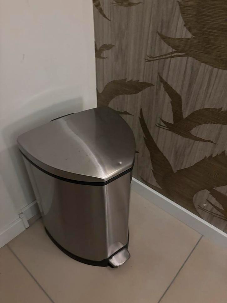 Eko Grace Pedaalemmer - 25 Liter - RVS, Huis en Inrichting, Woonaccessoires | Prullenbakken, Nieuw, Rvs, 50 tot 75 cm, 20 tot 30 liter