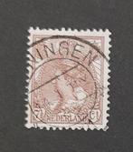 nvph 61 gestempeld Koningin Wilhelmina bontkraag 1899-1921, Postzegels en Munten, Postzegels | Nederland, Verzenden, T/m 1940