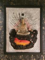 Boeddha schilderij aangeboden  3D  Uniek, Schilderij, Zo goed als nieuw, 50 tot 75 cm, Ophalen