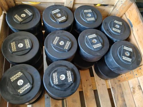 Hammer Strength dumbells 52 tm 60kg, Sport en Fitness, Fitnessmaterialen, Zo goed als nieuw, Dumbbell, Ophalen