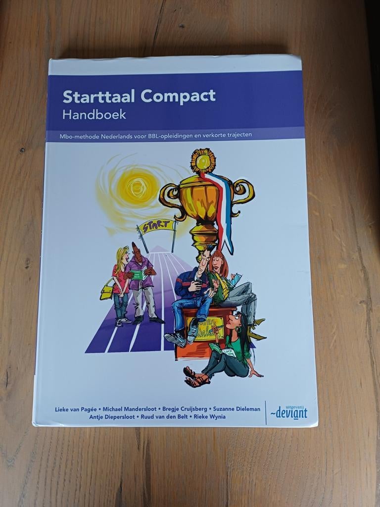 Starttaal Compact Handboek MBO Nederlands, Boeken, Studieboeken en Cursussen, Zo goed als nieuw, MBO, Ophalen of Verzenden