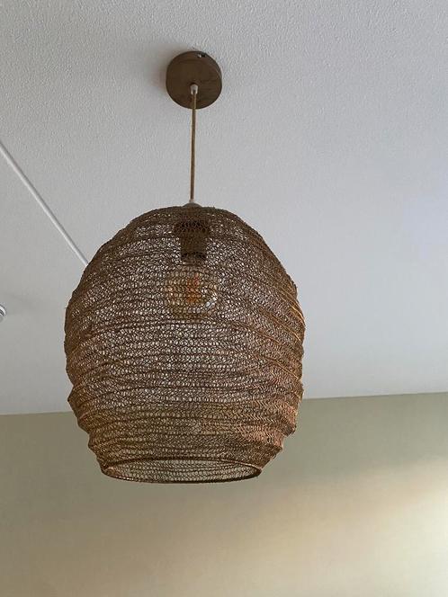 Hanglamp Light & Living brons, Huis en Inrichting, Lampen | Hanglampen, Gebruikt, Minder dan 50 cm, Metaal, Ophalen