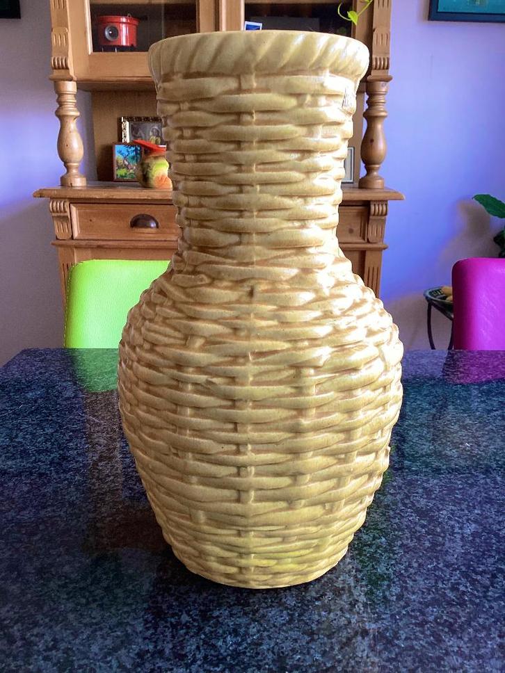 Vaas, keramiek, Bay, West Germany, 574-30, vintage, Antiek en Kunst, Antiek | Vazen, Ophalen