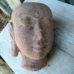 Groot stenen BUDDHA hoofd WS5 Boeddha steen kunst tuin Azie, Ophalen of Verzenden
