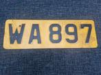 Kentekenplaat Luxemburg nummerbord oude Nummerplaat, Ophalen of Verzenden, Auto's