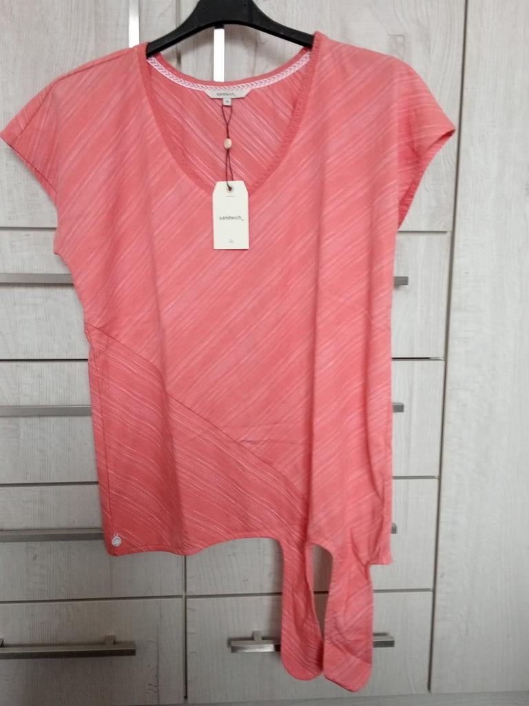 Sandwich shirt - nieuw met kaartje - maat M, Maat 38/40 (M), Nieuw, Ophalen of Verzenden, Korte mouw
